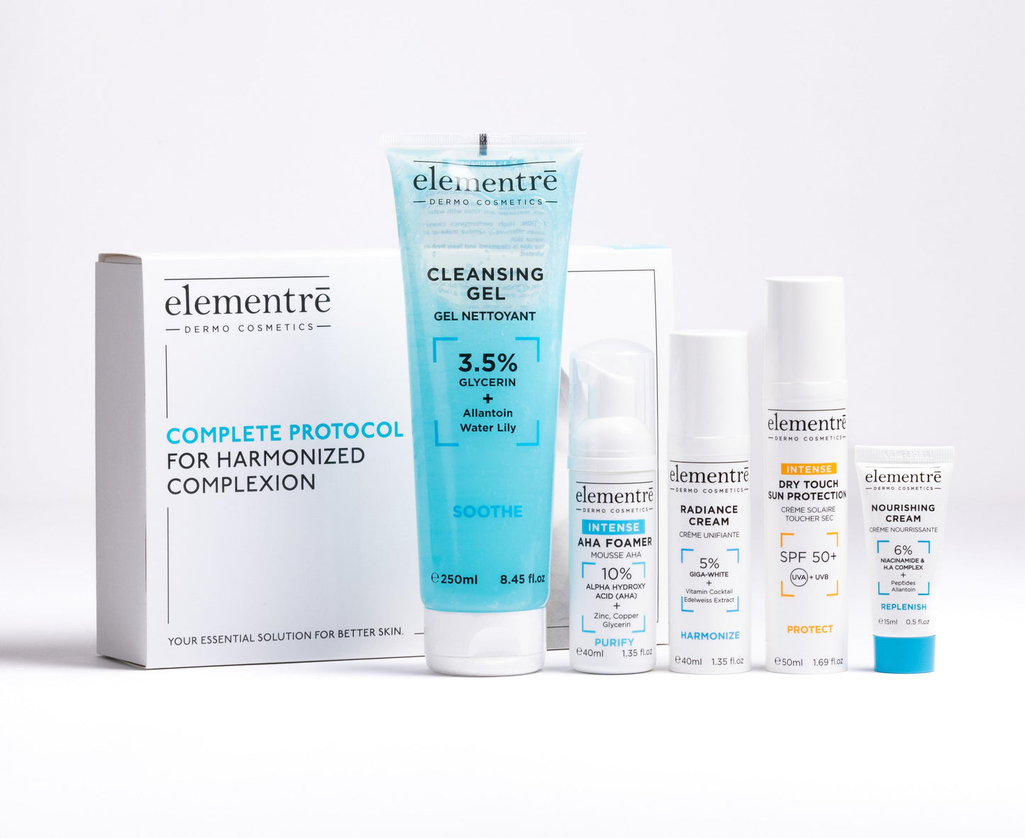 3-Step Complete Protocol Kit for Harmonized Complexion