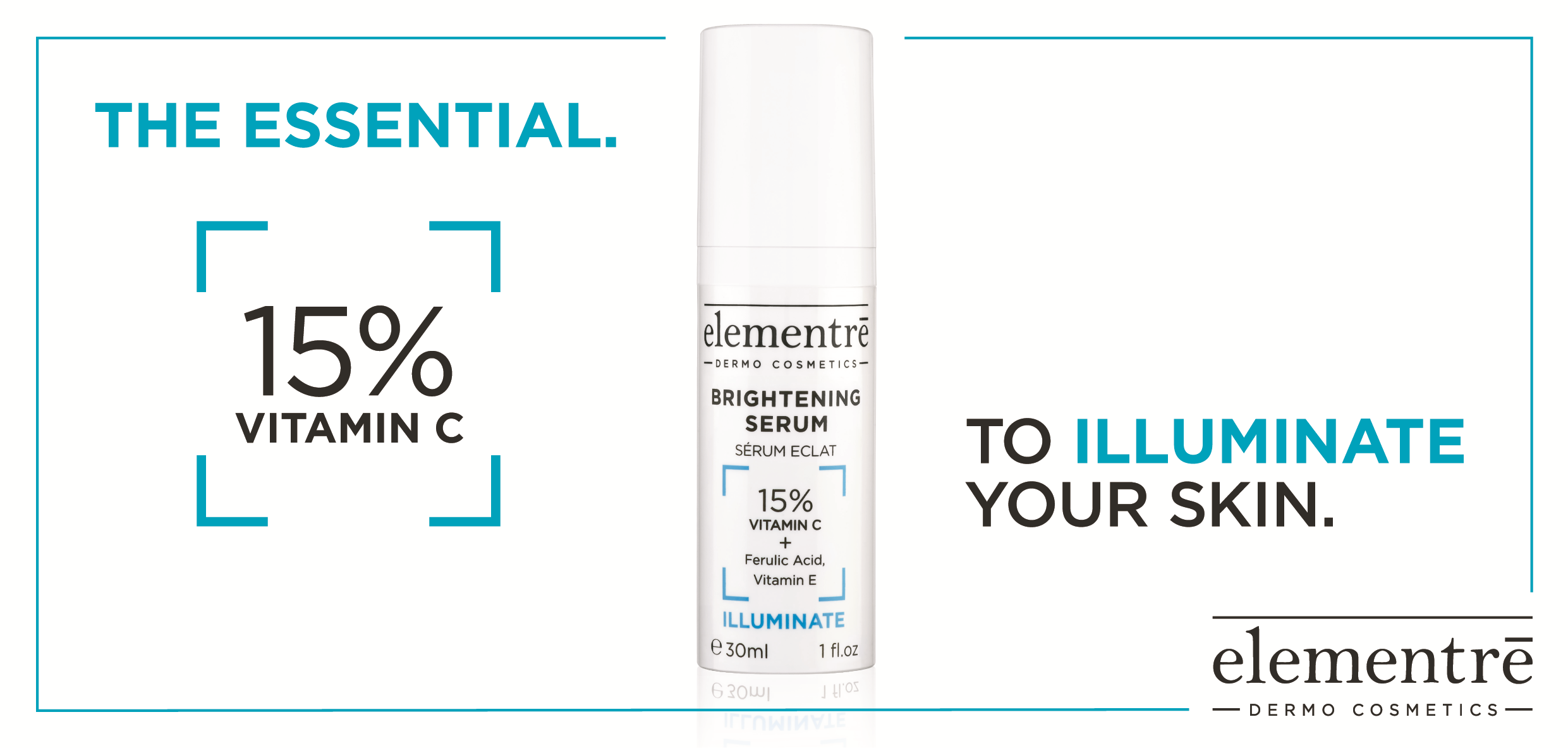 Load video: elementrē dermo cosmetics 15% vitamin C serum