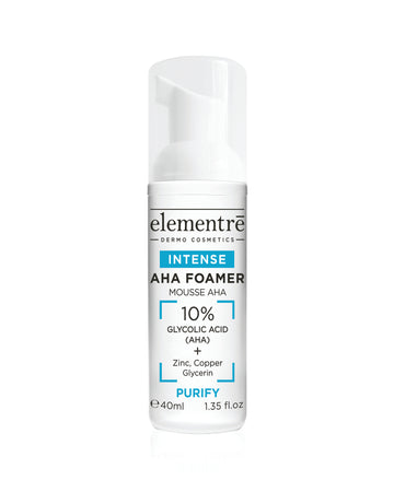 elementrē 10% AHA Foamer Intense Exfoliating Cleanser 40 ml Deluxe Sample