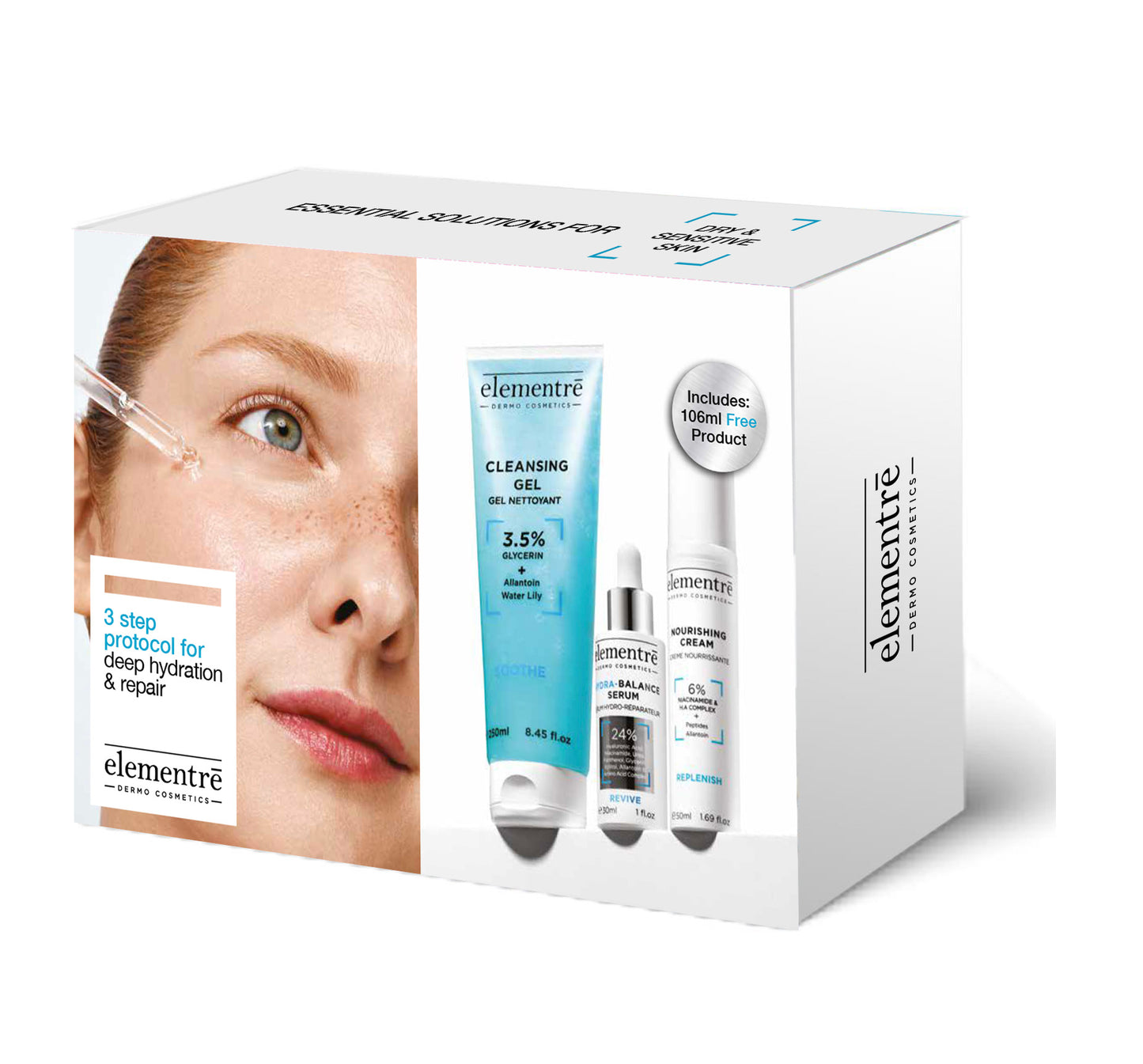 3-Steps Protocol Kit for Deep Hydration & Repair
