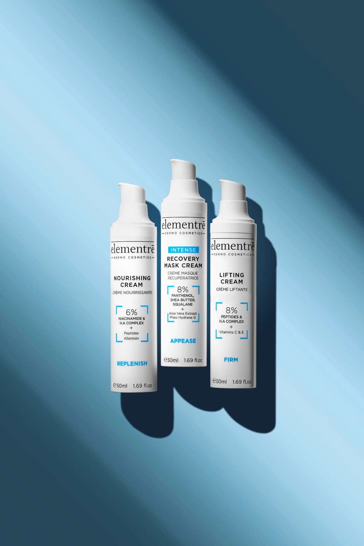 elementrē skincare products