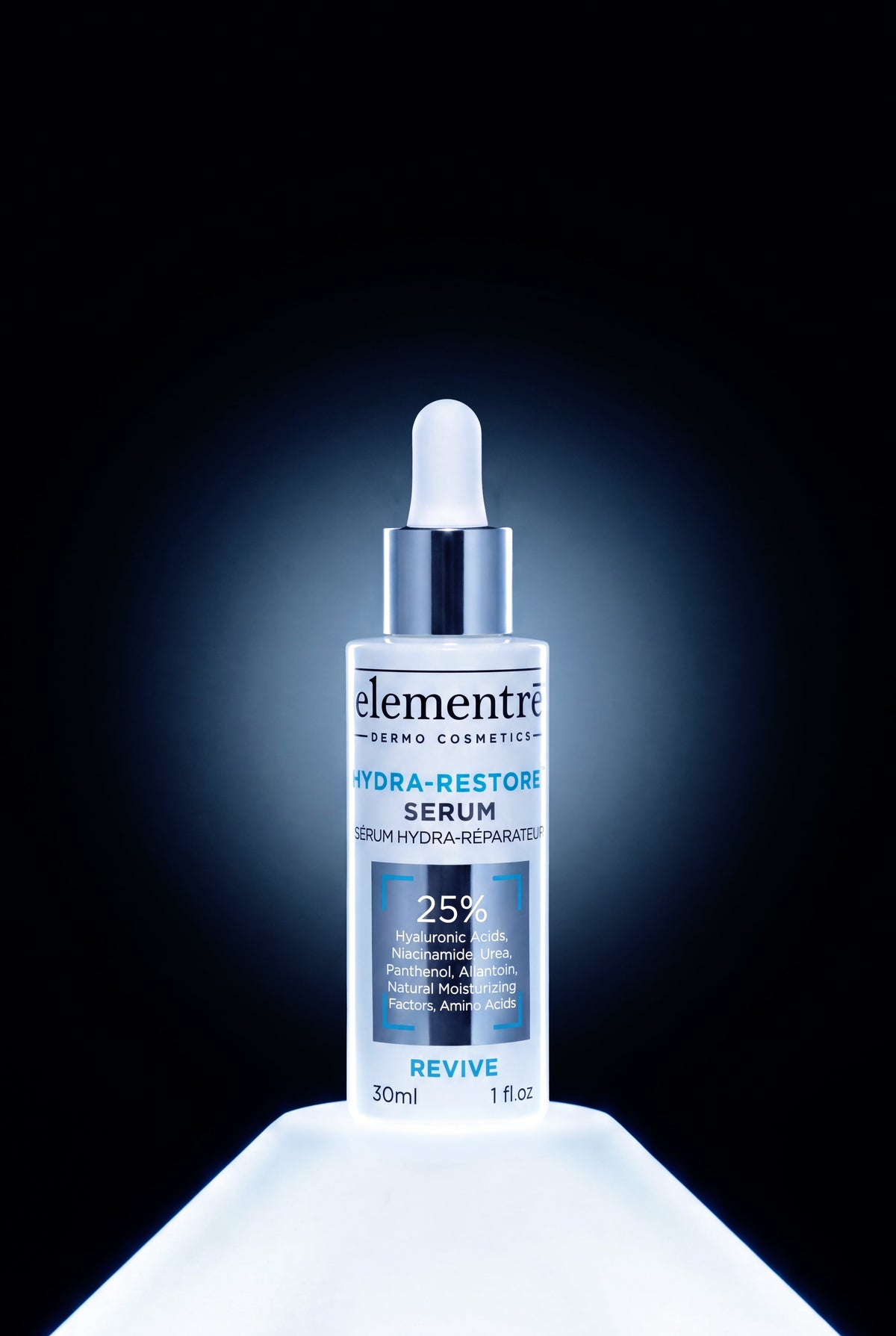 elementrē Hydra-Restore Serum illuminated product image