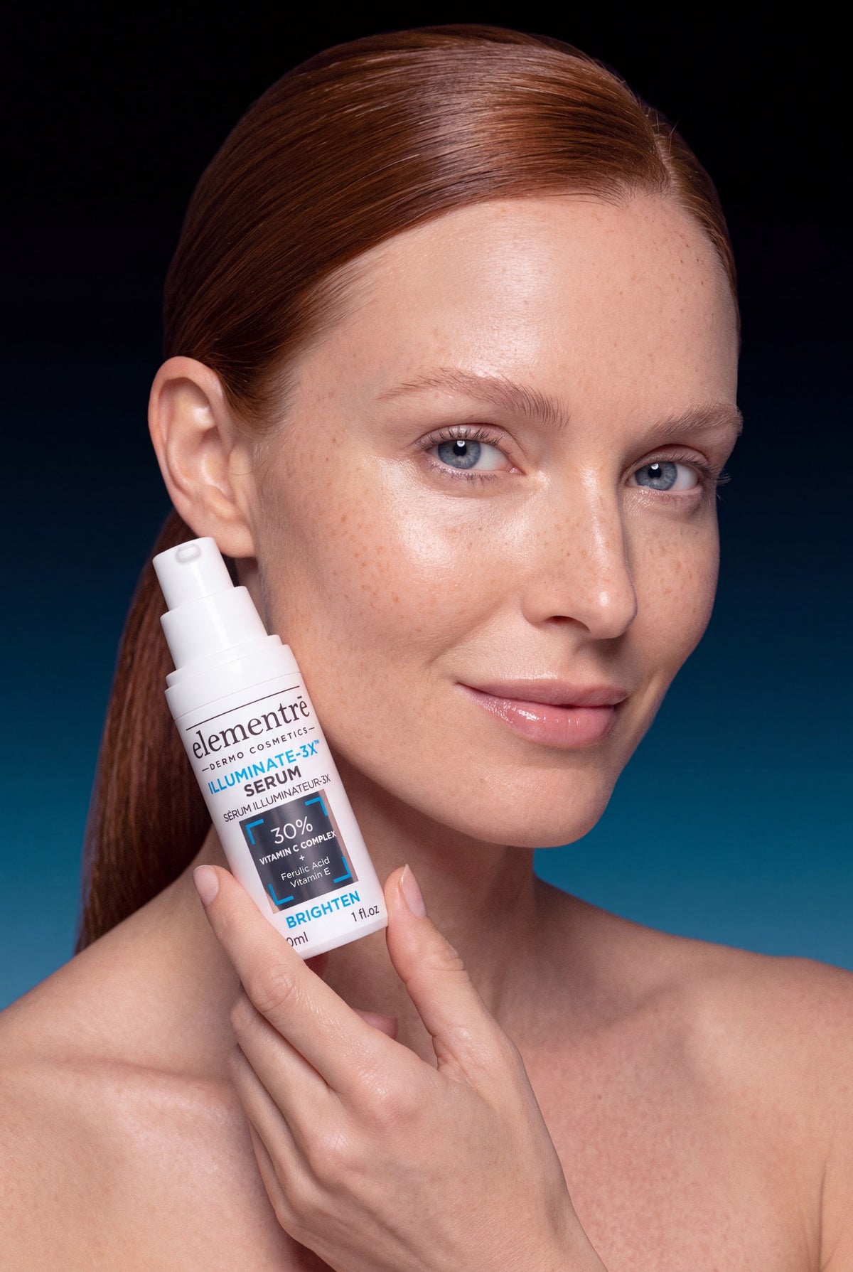 elementrē Illuminate-3X 30% Vitamin C Serum model image