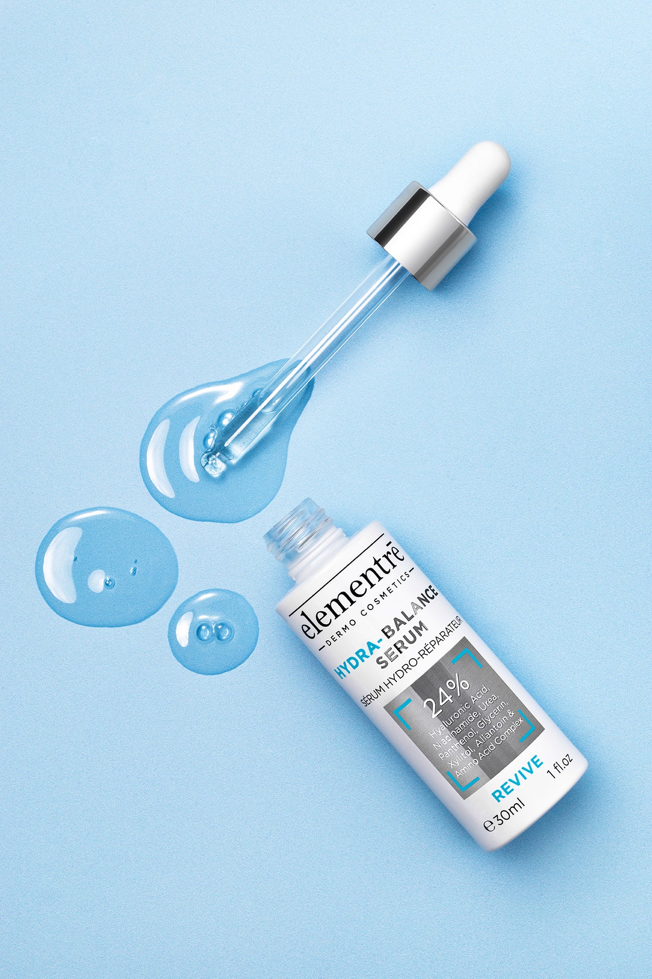Hydra-Balance Serum - 24% Hyaluronic Acid, Niacinamide, Urea, Panthenol, Glycerin, Xylitol, Allantoin & Amino Acid Complex