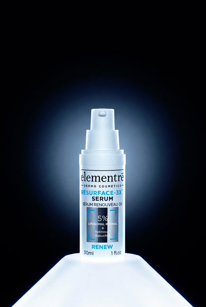 elementrē Resurface-3X Serum illuminated product image