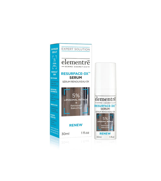 elementrē 5% Liposomal Retinal Resurface-3X Serum